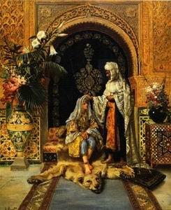 unknow artist Arab or Arabic people and life. Orientalism oil paintings  235 oil painting picture